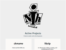 Tablet Screenshot of nih.at